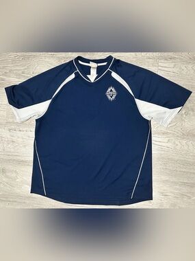 Vancouver Whitecaps FC MLS Navy Athletic Soccer Jersey